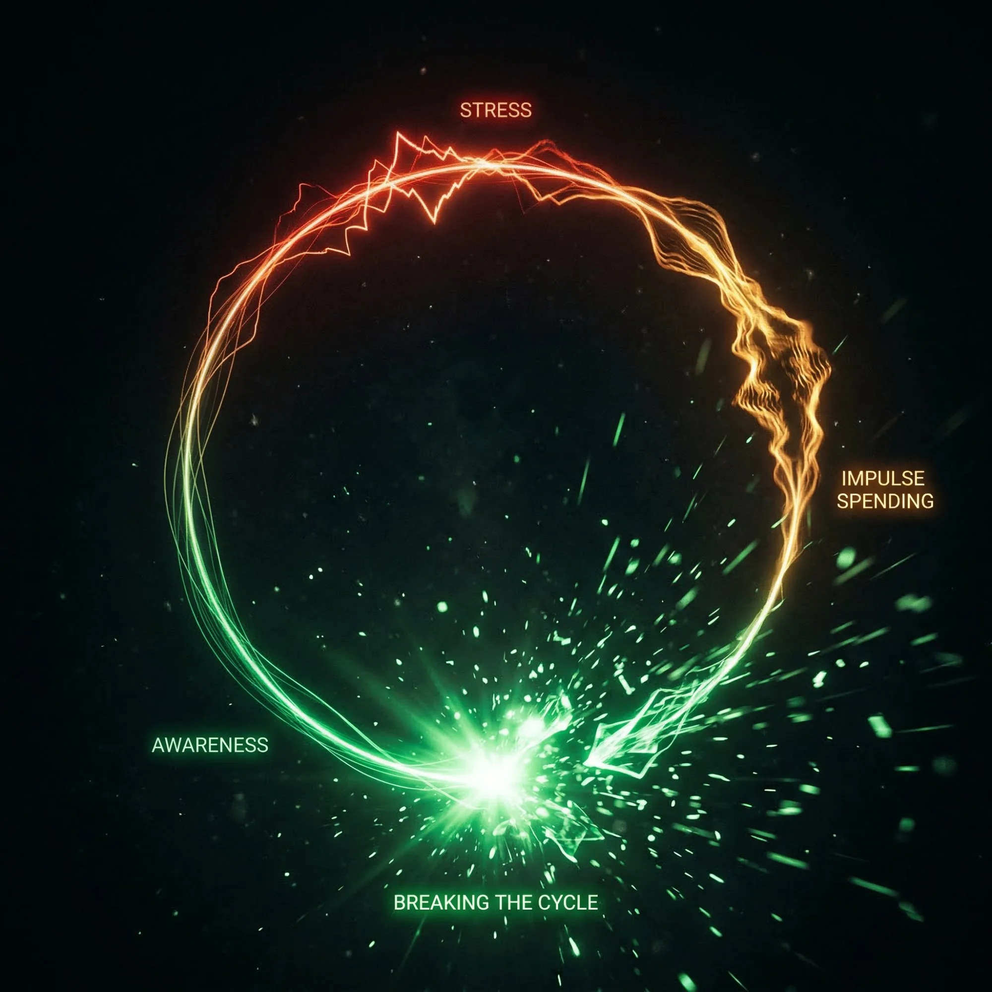 Stress spending cycle and how behavioral awareness breaks it